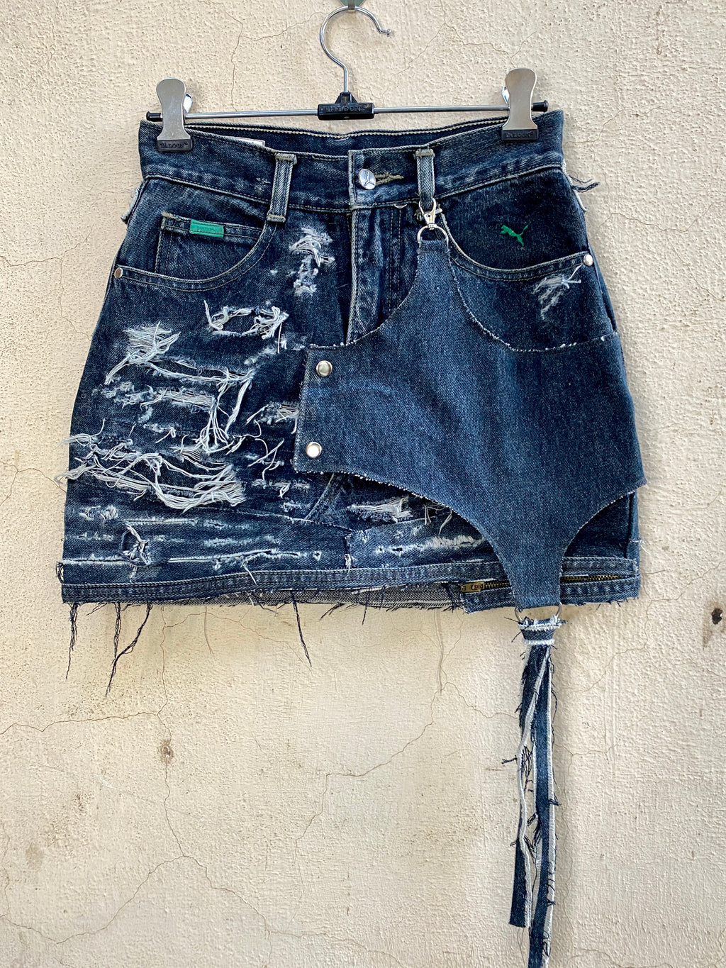 Puma Reworked Distressed Skirt