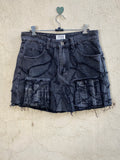 Reworked Distressed Skirt