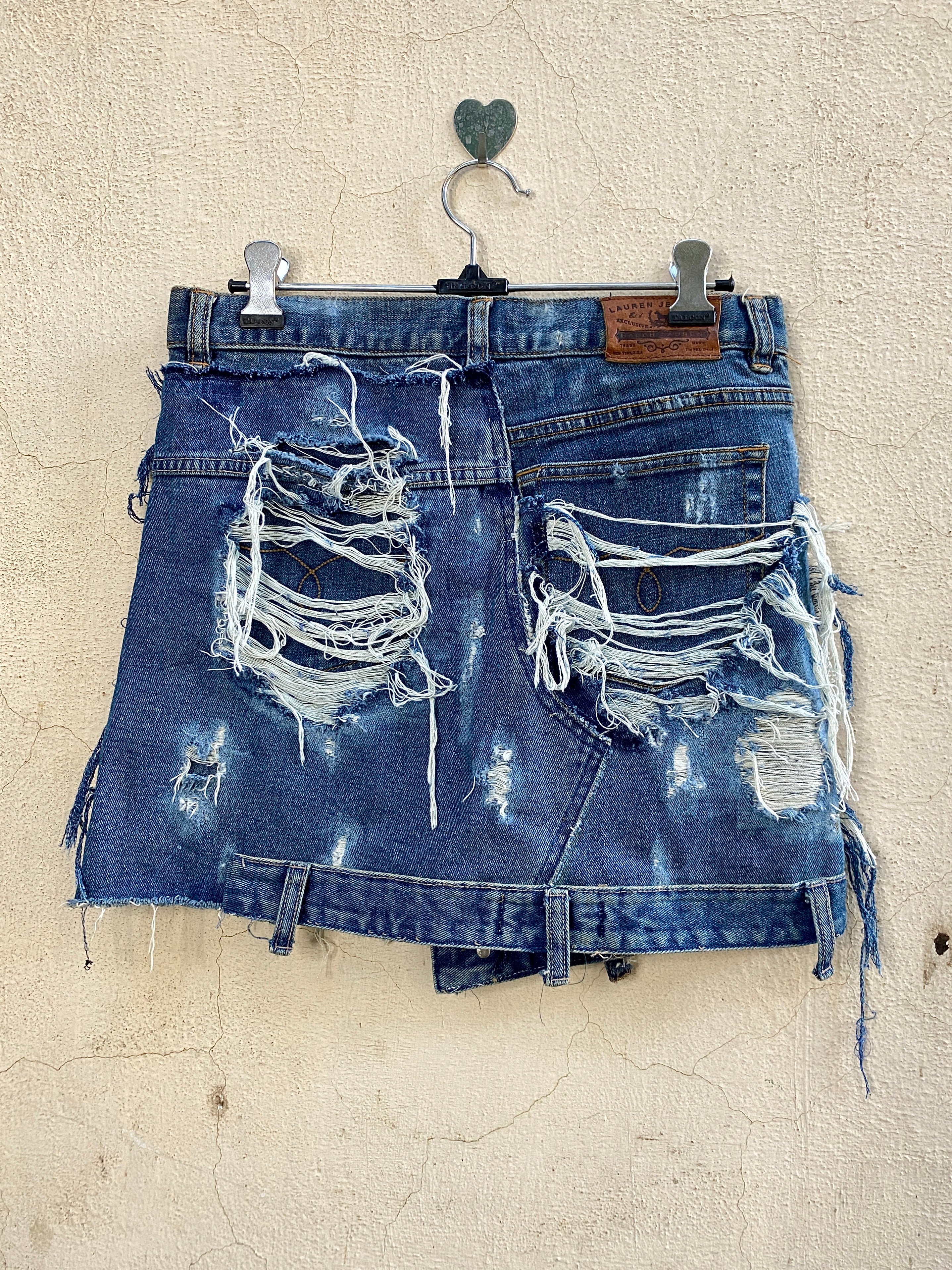 Ralph Lauren reworked jeans skirt