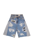 CJo001 Reworked Baggy Denim Jorts 1 OF 1
